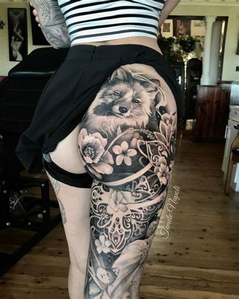 bum cheek tattoo|The Cheekiest Bum Tattoos Ever 